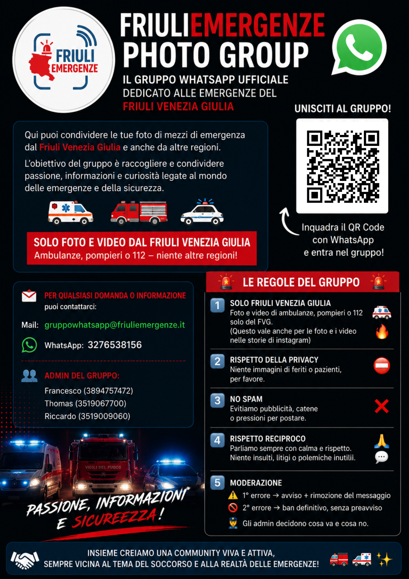 Locandina Gruppo WhatsApp